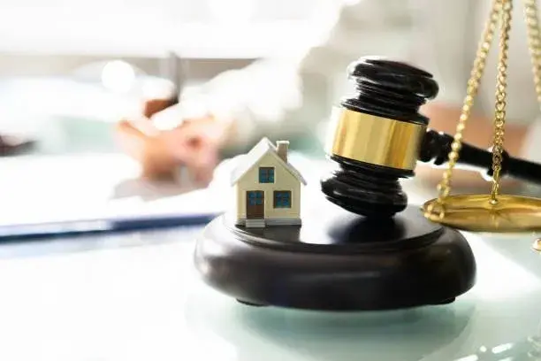 Real Estate Property Auction Or Foreclosure Litigation